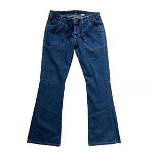Hollister Dark Blue Flare Jeans